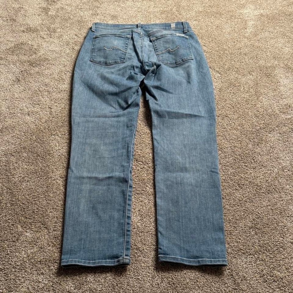 7 FOR ALL MANKIND LOS ANGELES EVERYDAY BLUE DENIM